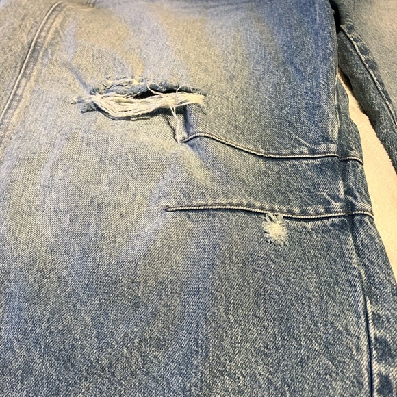 Good Luck Distressed Barrel Jeans - Picture 8 of 9